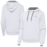 Carolina Panthers Antigua Women's Victory Pullover Hoodie - White - NFL