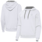 New Orleans Saints Antigua Women's Victory Pullover Hoodie - White - NFL