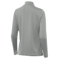 Detroit Lions Antigua Women's Reprocess Quarter-Zip Top - Gray - NFL