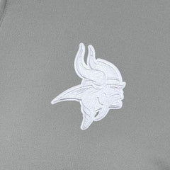 Minnesota Vikings Antigua Women's Reprocess Quarter-Zip Top - Gray - NFL