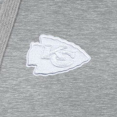 Kansas City Chiefs Antigua Women's Victory Pullover Hoodie - Heather Gray - NFL