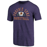 Phoenix Suns Purple Half Classic Tri-Blend T-Shirt