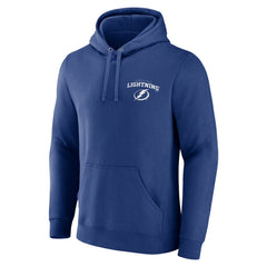 Tampa Bay Lightning Blue Team Lockup Pullover Hoodie | NHL near me