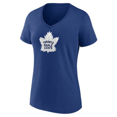 Toronto Maple Leafs Women's Primary Logo T-Shirt - Blue | NHL Lifestyle