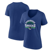 Vancouver Canucks Women's Represent T-Shirt - Blue | NHL sale