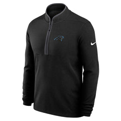 Carolina Panthers Lightweight Victory Dri-FIT Half-Zip Pullover - Black - Nike