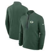 Green Bay Packers Lightweight Victory Dri-FIT Half-Zip Pullover - Green - Nike