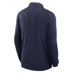 New England Patriots Lightweight Victory Dri-FIT Half-Zip Pullover - Navy - Nike
