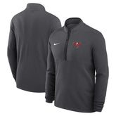 Tampa Bay Buccaneers Lightweight Victory Dri-FIT Half-Zip Pullover - Anthracite - Nike
