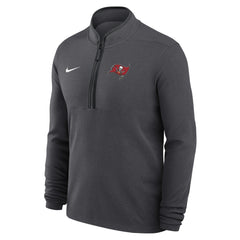 Tampa Bay Buccaneers Lightweight Victory Dri-FIT Half-Zip Pullover - Anthracite - Nike