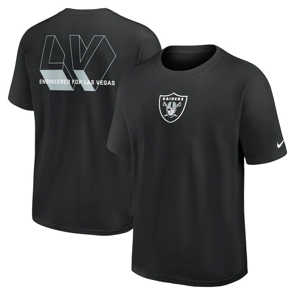 Las Vegas Raiders Dominate The Game Essential Max90 T-Shirt - Black - Nike