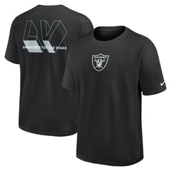 Las Vegas Raiders Dominate The Game Essential Max90 T-Shirt - Black - Nike