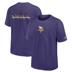 Minnesota Vikings Dominate The Game Essential Max90 T-Shirt - Purple - Nike