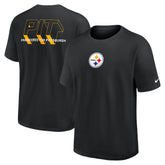 Pittsburgh Steelers Dominate The Game Essential Max90 T-Shirt - Black - Nike