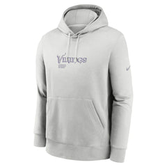Minnesota Vikings Edge Pack French Terry Club Pullover Hoodie - Gray - Nike