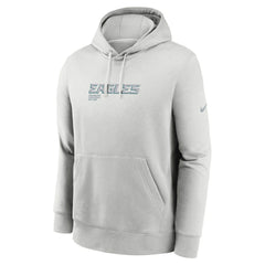 Philadelphia Eagles Edge Pack French Terry Club Pullover Hoodie - Gray - Nike