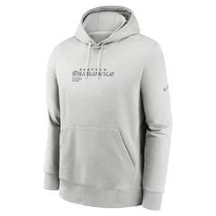 Seattle Seahawks Edge Pack French Terry Club Pullover Hoodie - Gray - Nike