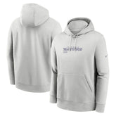 Baltimore Ravens Edge Pack French Terry Club Pullover Hoodie - Gray - Nike