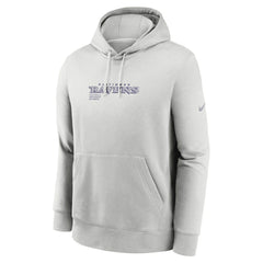 Baltimore Ravens Edge Pack French Terry Club Pullover Hoodie - Gray - Nike