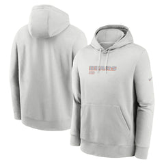 Chicago Bears Edge Pack French Terry Club Pullover Hoodie - Gray - Nike