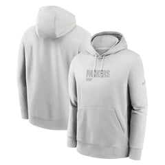 Green Bay Packers Edge Pack French Terry Club Pullover Hoodie - Gray - Nike