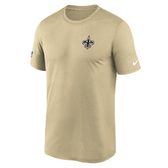 New Orleans Saints Sideline Alt Pack Legend Dri-FIT T-Shirt - Gold - Nike