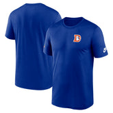 Denver Broncos Sideline Alt Pack Legend Dri-FIT T-Shirt - Royal - Nike