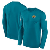 Jacksonville Jaguars Legend Small Logo Dri-FIT Long Sleeve T-Shirt - Teal - Nike