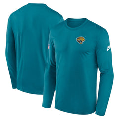 Jacksonville Jaguars Legend Small Logo Dri-FIT Long Sleeve T-Shirt - Teal - Nike