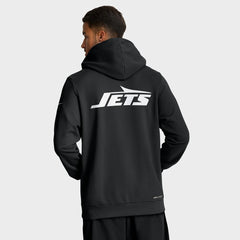 New York Jets Sideline Standard Issue Utility Player Dri-FIT Full-Zip Hoodie - Black - Nike