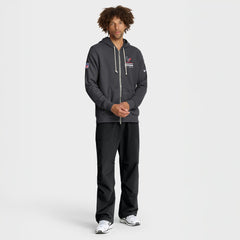 Houston Texans Sideline Standard Issue Utility Player Dri-FIT Full-Zip Hoodie - Anthracite - Nike
