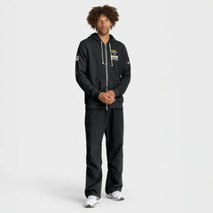 Jacksonville Jaguars Sideline Standard Issue Utility Player Dri-FIT Full-Zip Hoodie - Black - Nike
