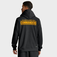 Washington Commanders Sideline Standard Issue Initial Home Dri-FIT Hoodie - Black - Nike