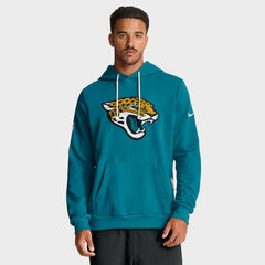 Jacksonville Jaguars Sideline Standard Issue Initial Home Dri-FIT Hoodie - Teal - Nike