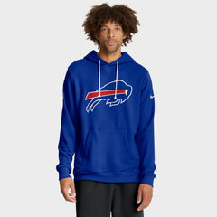 Buffalo Bills Sideline Standard Issue Initial Home Dri-FIT Hoodie - Royal - Nike