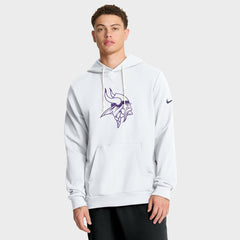 Minnesota Vikings Sideline Standard Issue Alt 2 Dri-FIT Hoodie - White - Nike