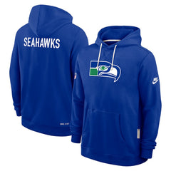Seattle Seahawks Sideline Standard Issue Alt 2 Dri-FIT Hoodie - Royal - Nike