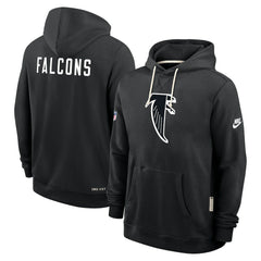 Atlanta Falcons Sideline Standard Issue Alt 2 Dri-FIT Hoodie - Black - Nike