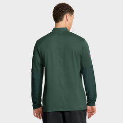 Green Bay Packers Sideline Dri-FIT Half-Zip Pullover - Green - Nike