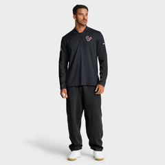 Houston Texans Sideline Dri-FIT Half-Zip Pullover - Navy - Nike