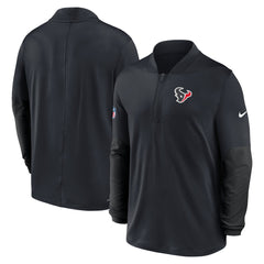 Houston Texans Sideline Dri-FIT Half-Zip Pullover - Navy - Nike