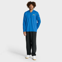 Los Angeles Chargers Sideline Dri-FIT Half-Zip Pullover - Powder Blue - Nike