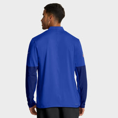 Los Angeles Rams Sideline Dri-FIT Half-Zip Pullover - Royal - Nike