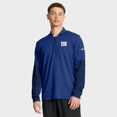 New York Giants Sideline Dri-FIT Half-Zip Pullover - Royal - Nike