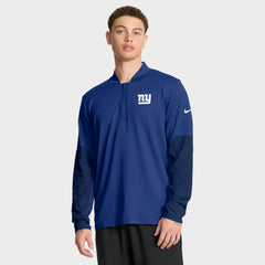 New York Giants Sideline Dri-FIT Half-Zip Pullover - Royal - Nike