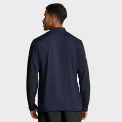 Seattle Seahawks Sideline Dri-FIT Half-Zip Pullover - College Navy - Nike