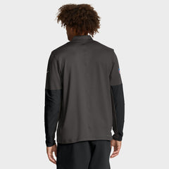Tampa Bay Buccaneers Sideline Dri-FIT Half-Zip Pullover - Pewter - Nike