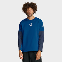 Indianapolis Colts Sideline Coach Therma-FIT Long Sleeve T-Shirt - Royal - Nike