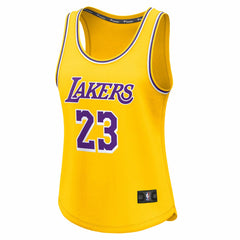Fanatics LeBron James Los Angeles Lakers Women's Fast Break Player Jersey Icon Edition Gold