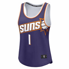 Fanatics Devin Booker Phoenix Suns Women's Fast Break Player Jersey Icon Edition Purple